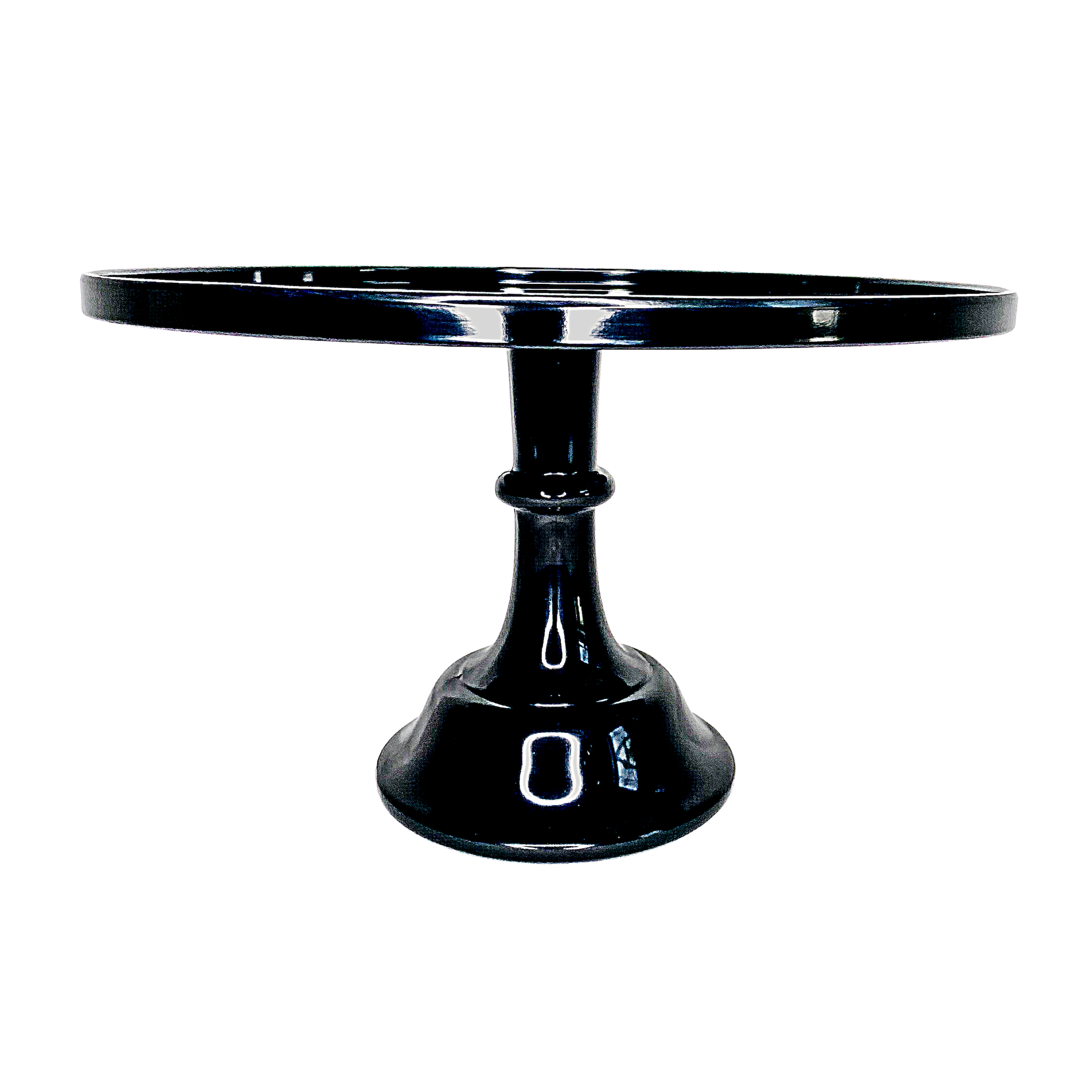 Black Pedestal Melamine Cake Stand