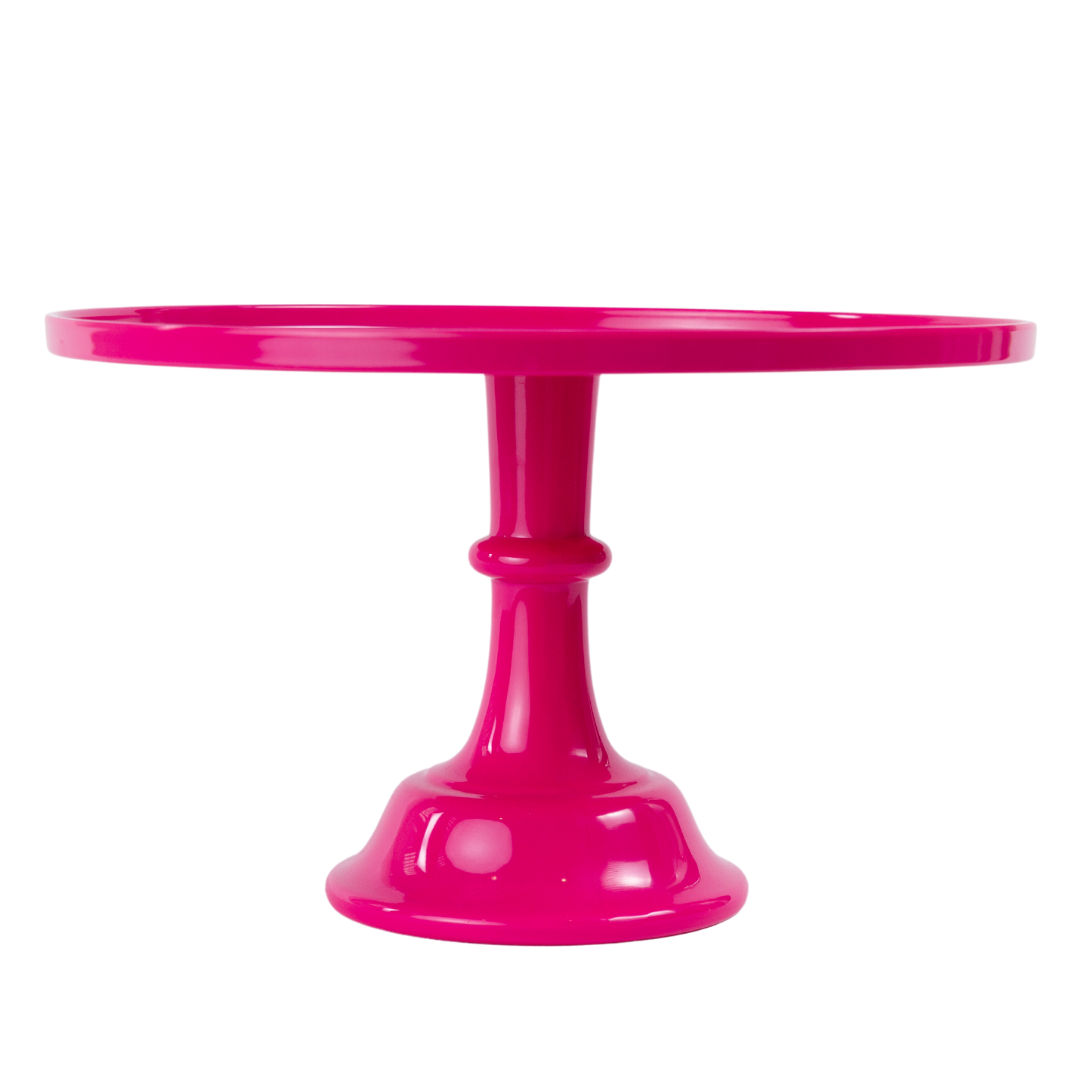 Hot Pink Pedestal Cake Stand