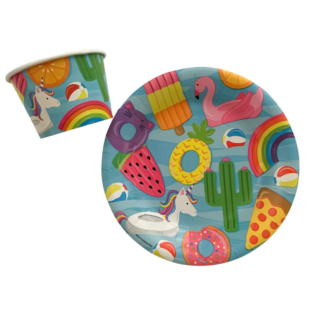 Pool Float Summer Snack Cup