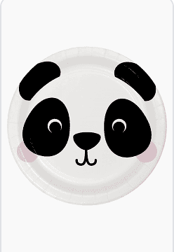 Panda Face Plate