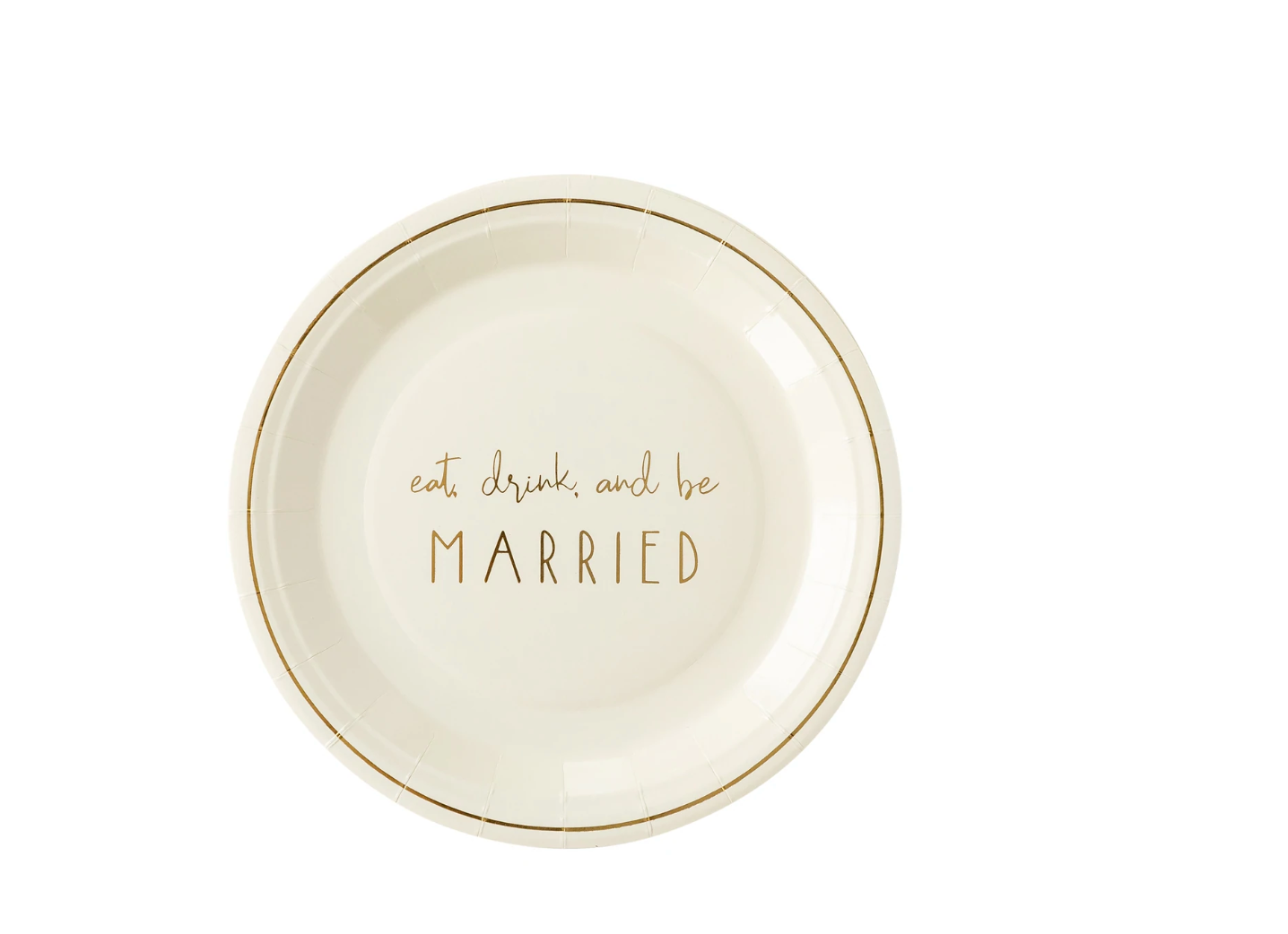 Be Married Plate