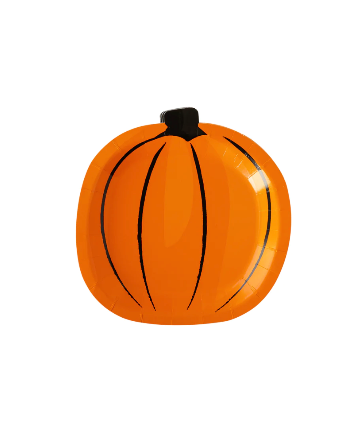 Pumpkin Shaped Plate