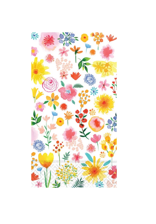 Floral Splash Guest Napkin