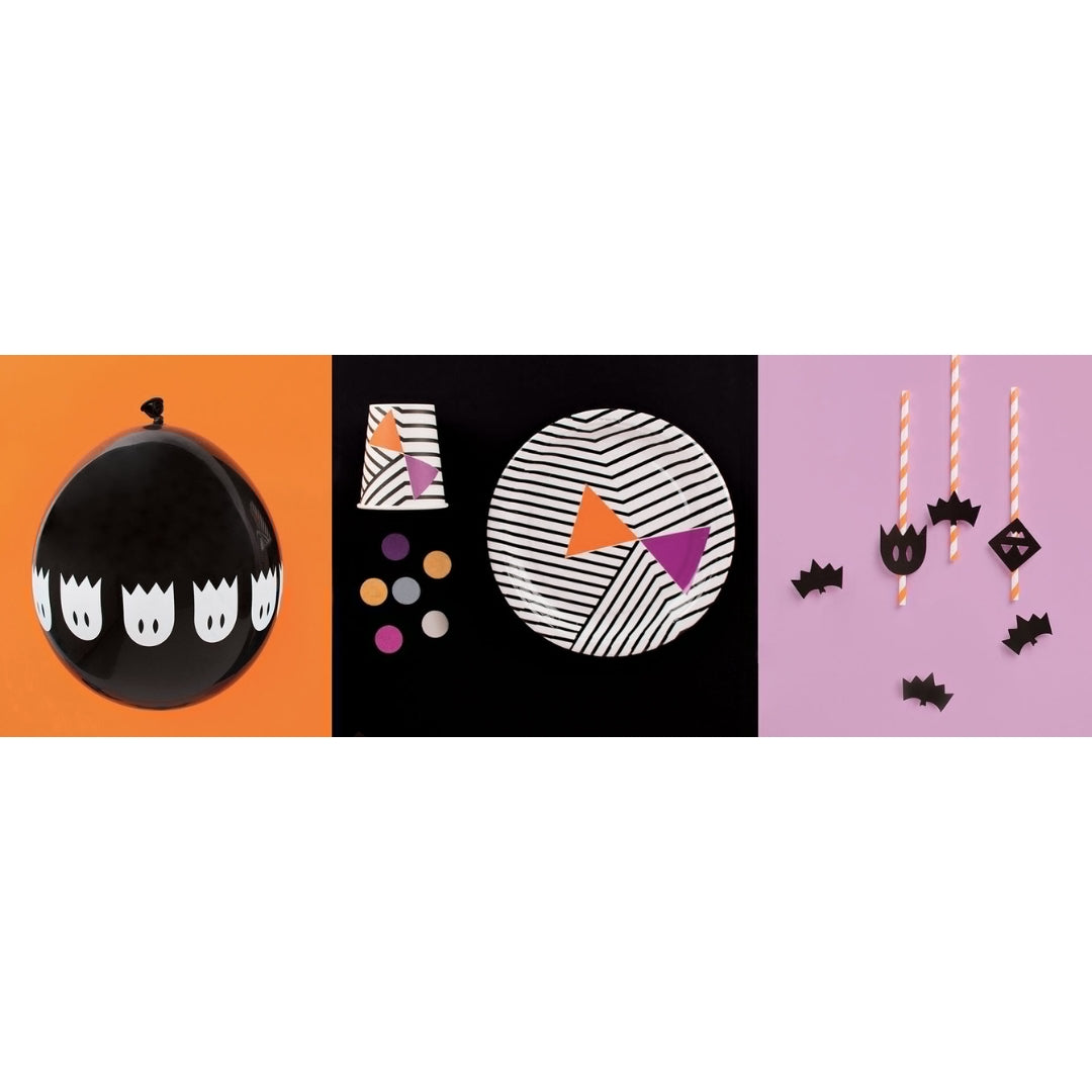 Halloween Pattern Cups