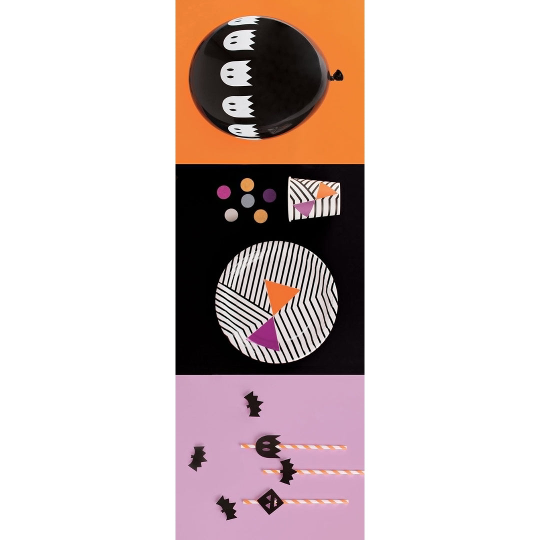 Halloween Pattern Cups