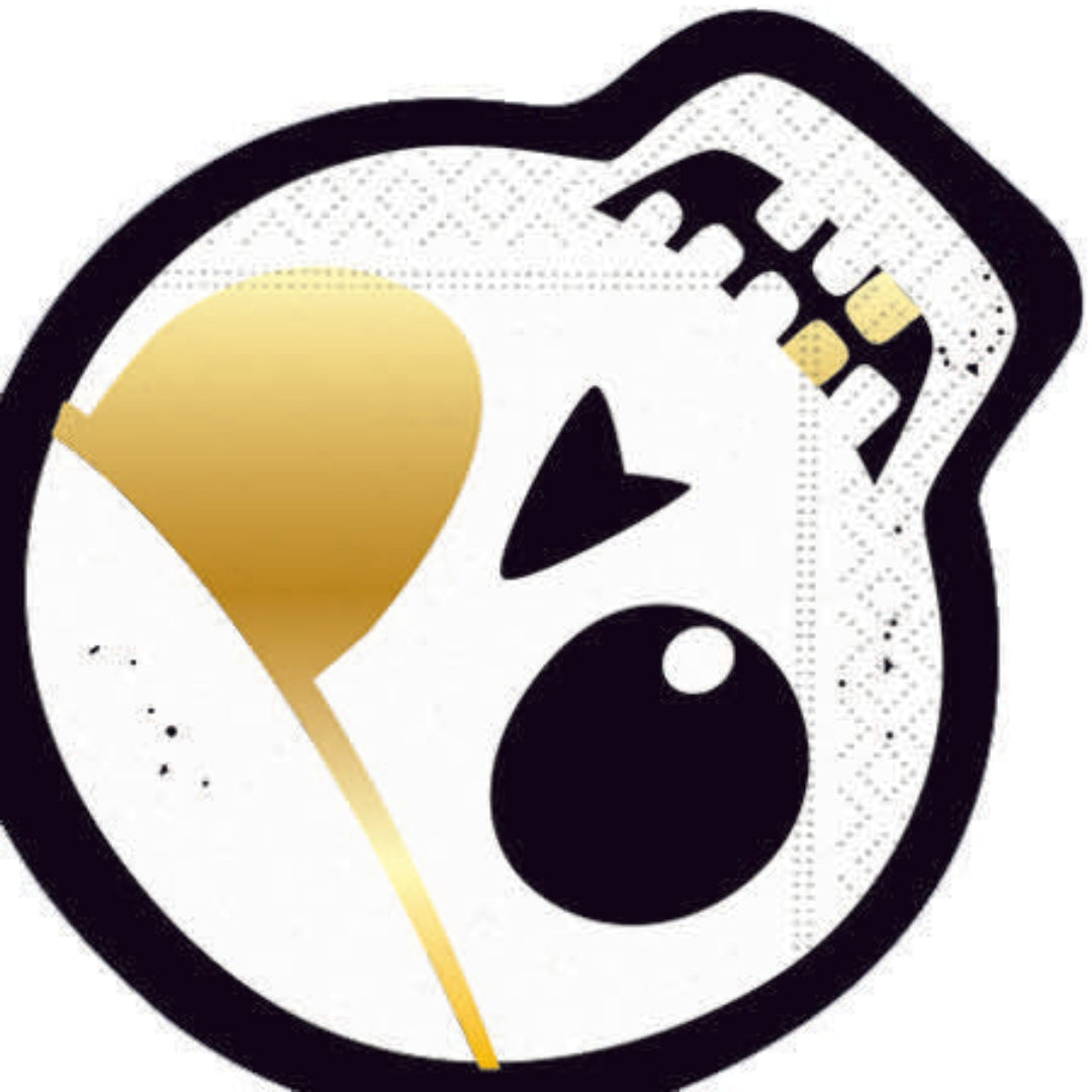 Spooky Skull Beverage Napkins with Gold Foil – 16 Pack for Halloween Parties - Thumbnail 4