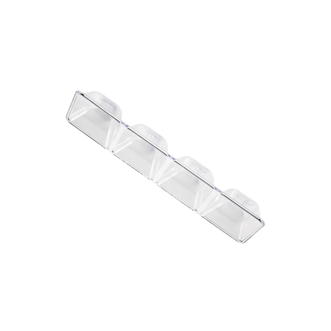 Clear Compartment Serving Tray