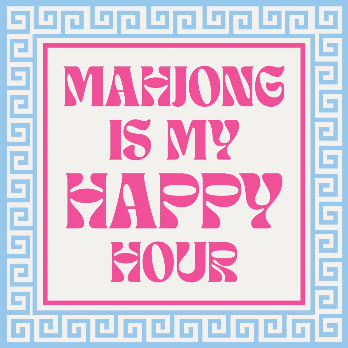 Funny Mahjong Cocktail Napkins (20 count)