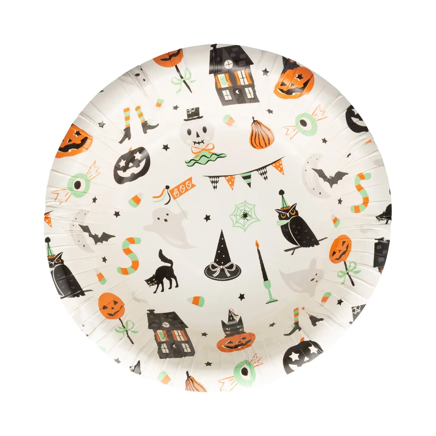 Halloween All Over Print - Paper Bowl 8 Pack