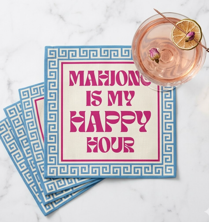 Funny Mahjong Cocktail Napkins (20 count)