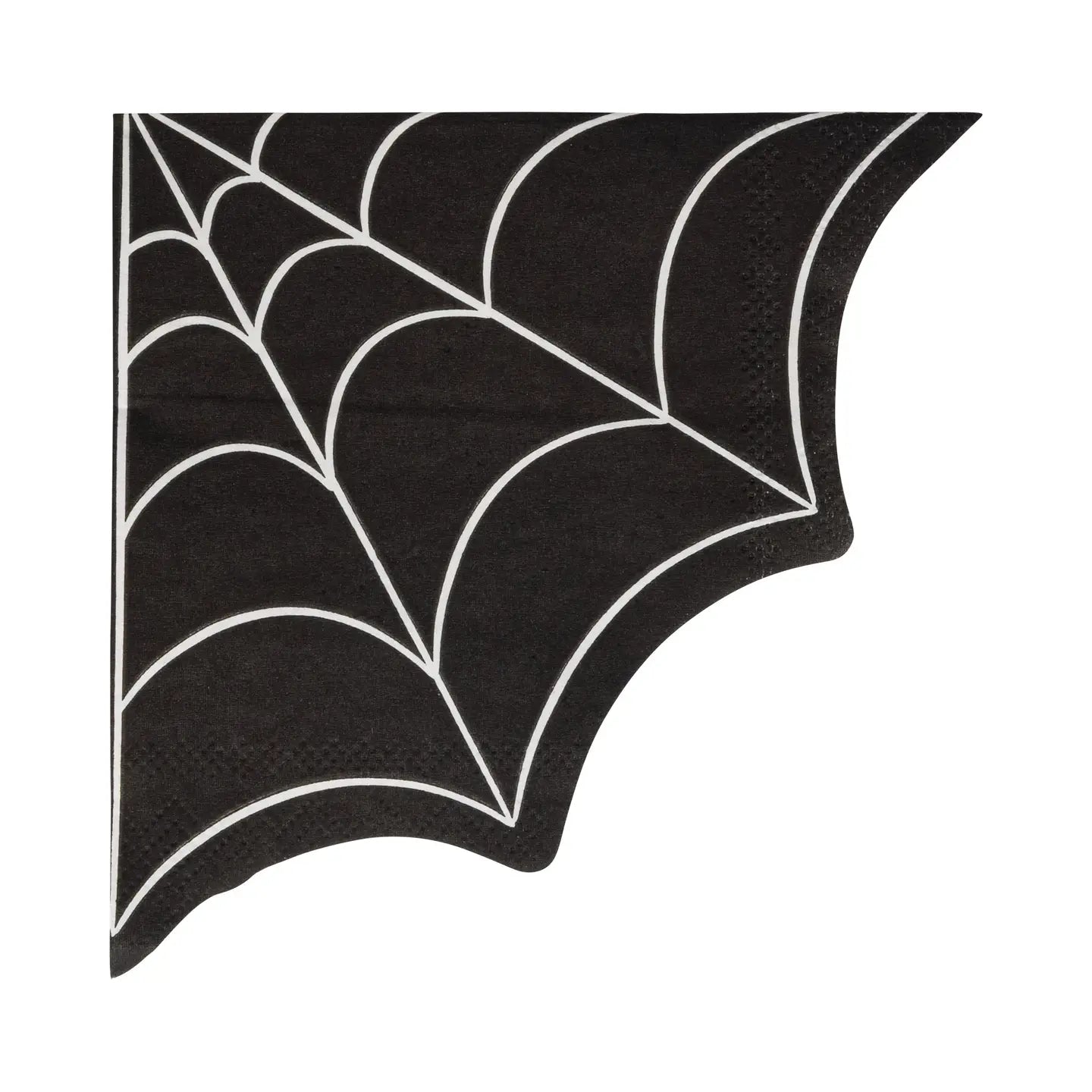 Halloween Spider Web Beverage Napkins 24-Pack