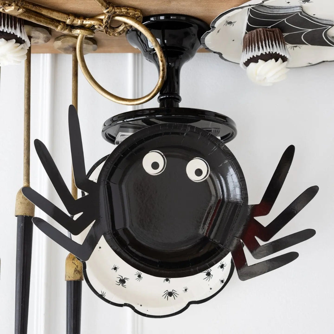 Halloween Spider Web Beverage Napkins 24-Pack