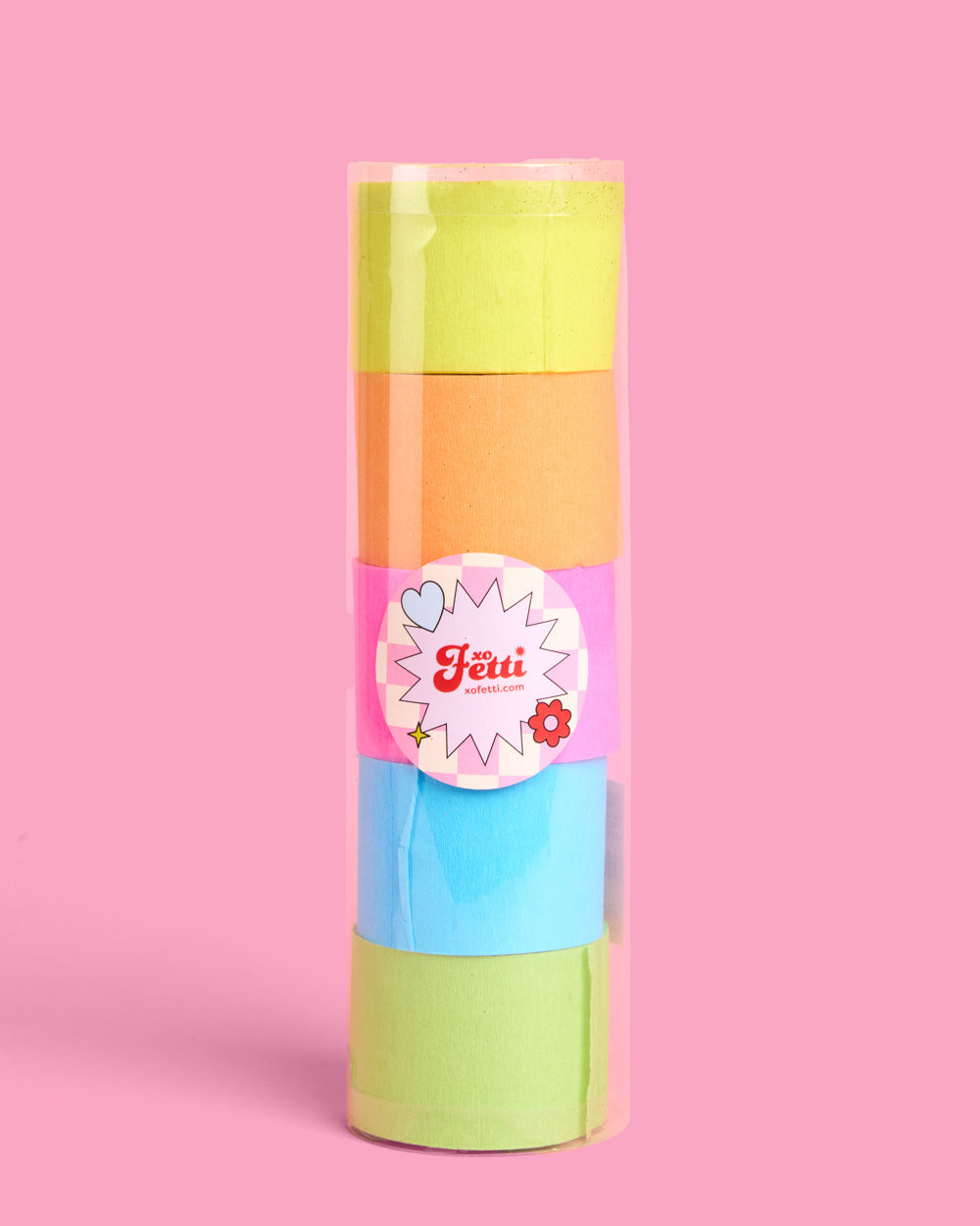 Sorbet Color | Bright Crepe Party Streamers