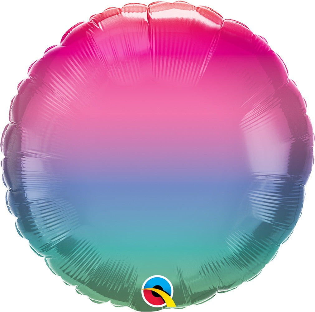 18" Colorful Ombre Balloon