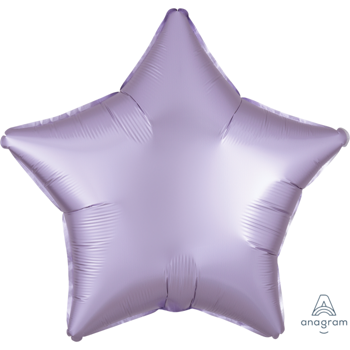18" Satin Light Purple Star Balloon