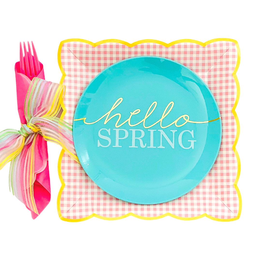 Hello Spring Plate