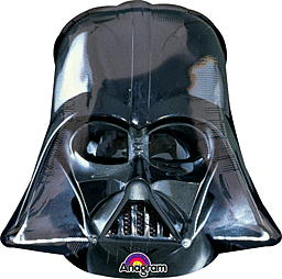 25" Darth Vader Helmet Balloon