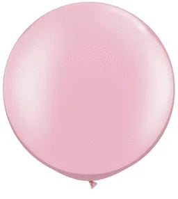 30" Jumbo Latex Balloon Pearl Pink