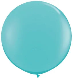 36" Jumbo Latex Balloon Caribbean Blue