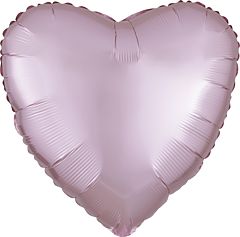 17" Pastel Pink Heart Balloon