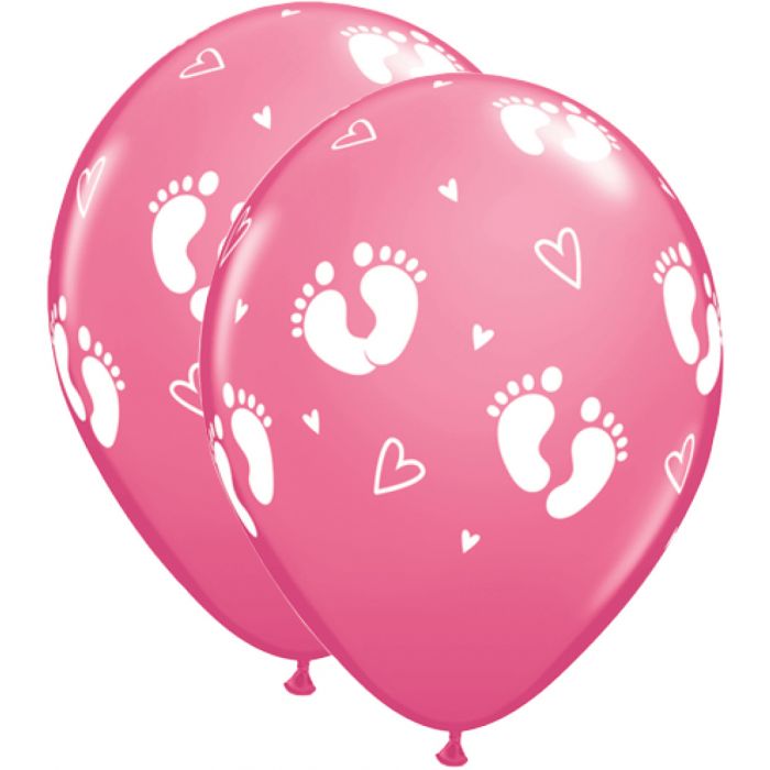 11" Latex Baby Pink Balloon (10 pack)