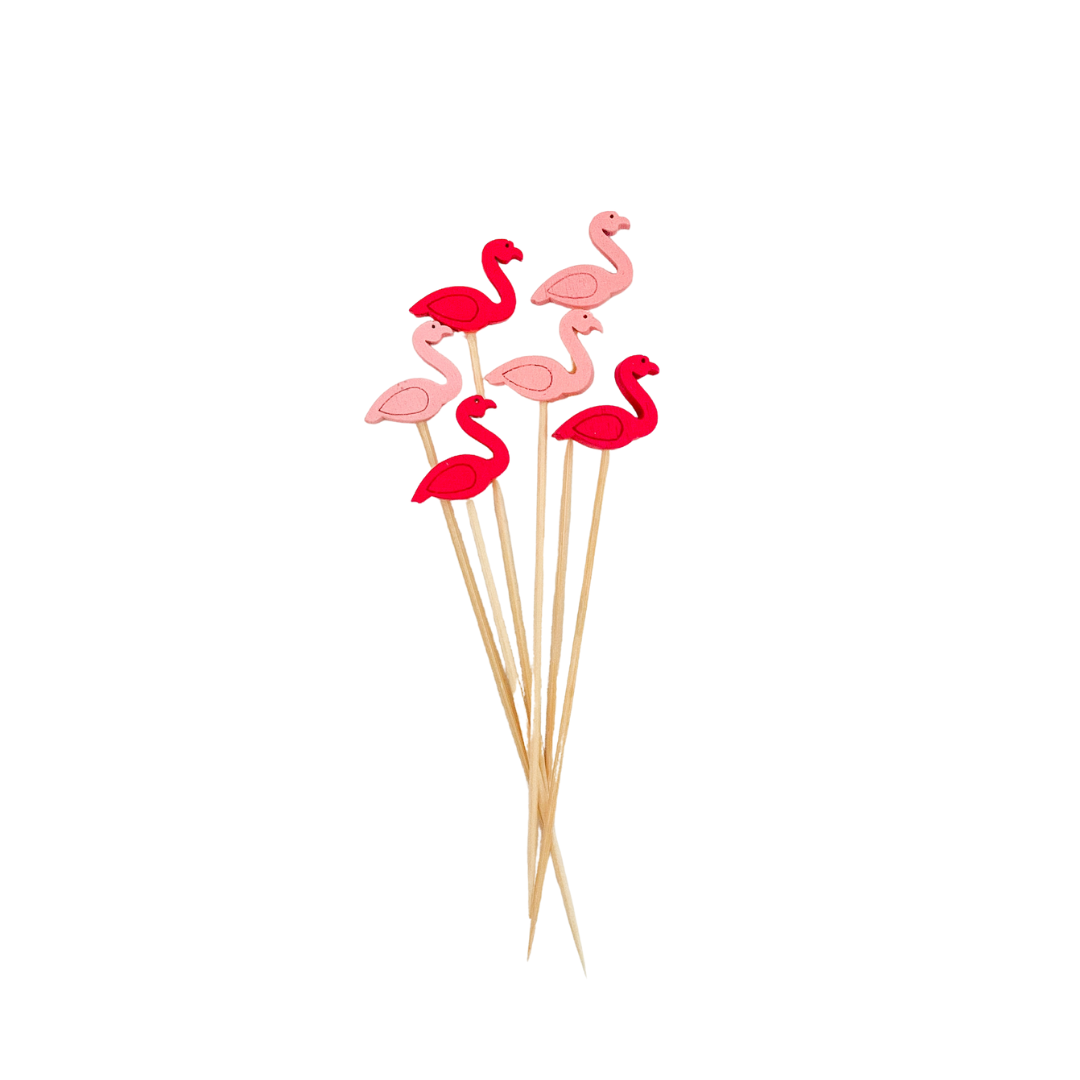 Flamingo Party Picks (25pc)