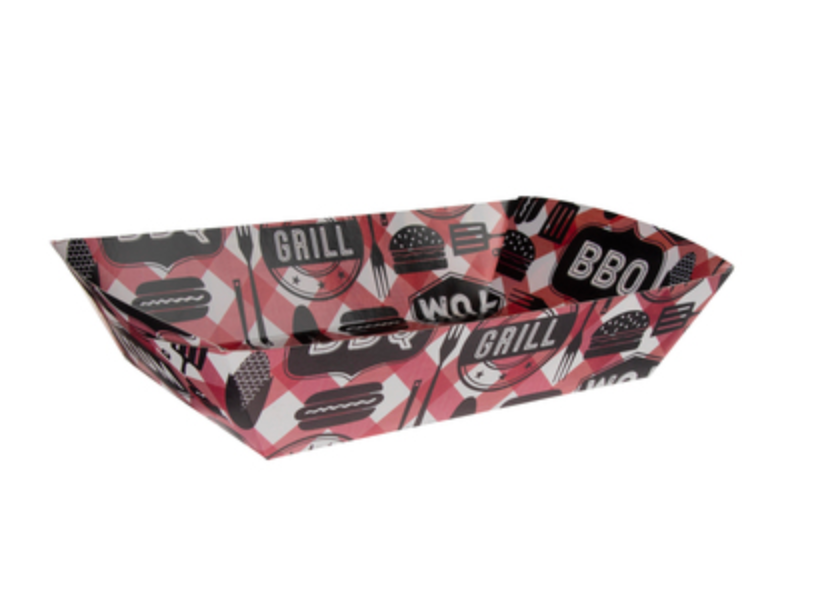 BBQ serving dish, party decor 