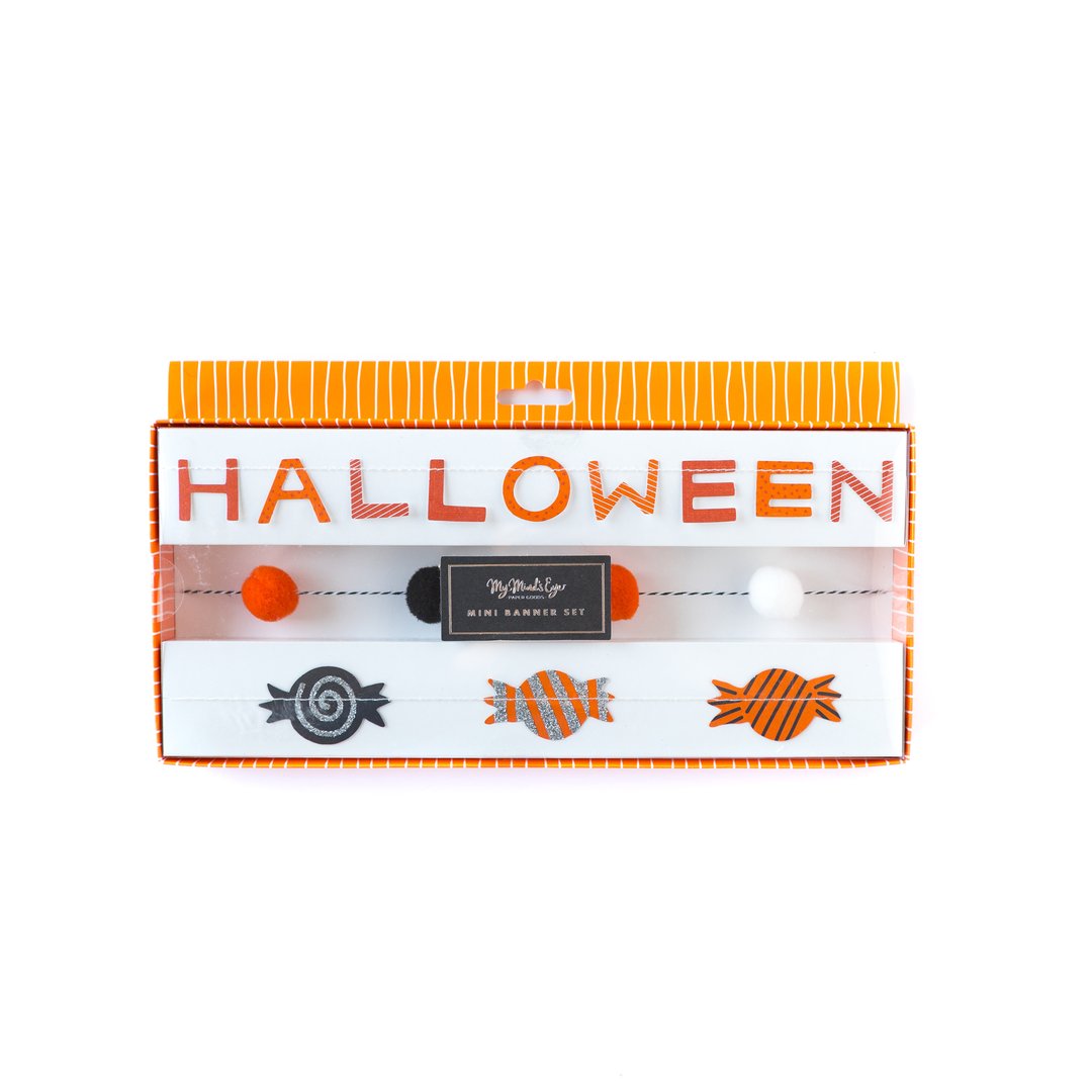Happy Halloween Mini Banner
