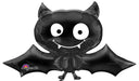 Friendly large halloween black bat balloon