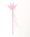 light pink princess crown wand 