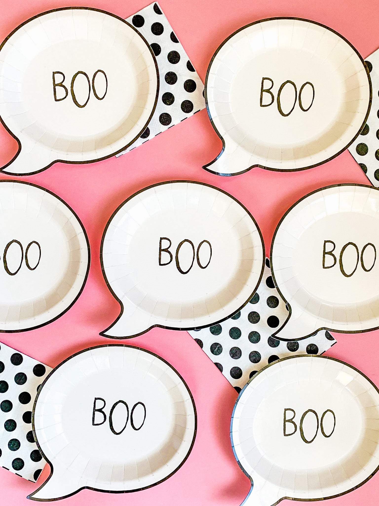 Halloween Boo Plate | Happy Haunting Kid Halloween Party | Adult ...