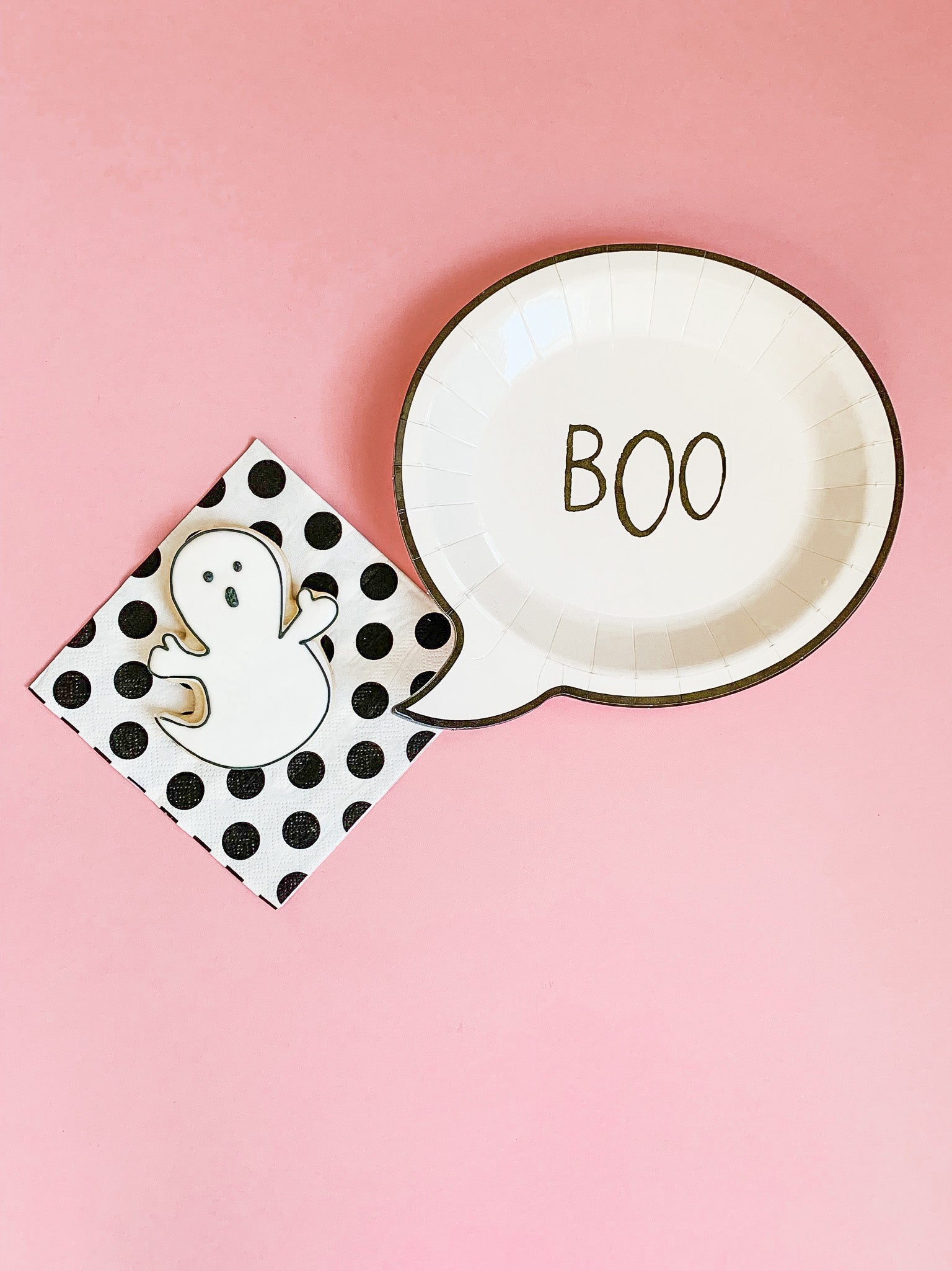 Halloween Boo Plate | Happy Haunting Kid Halloween Party | Adult ...