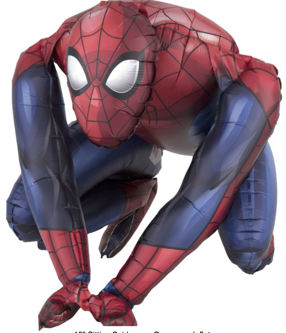 15" Spiderman Sitting Balloon