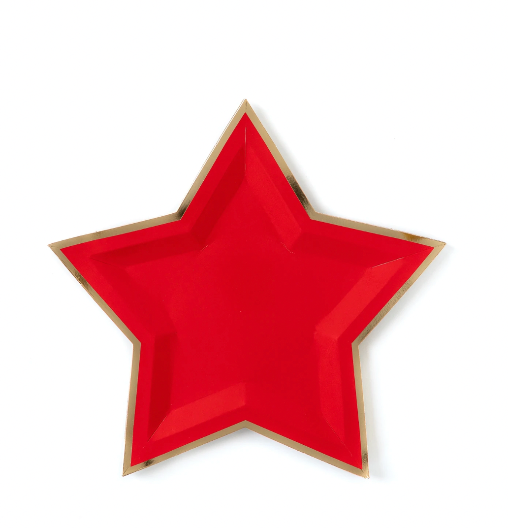 Red Star Plate
