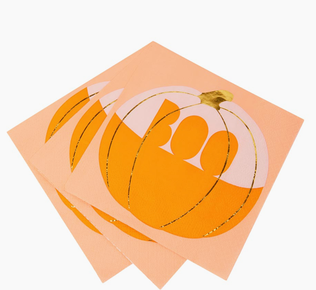 Halloween Pumpkin Napkin