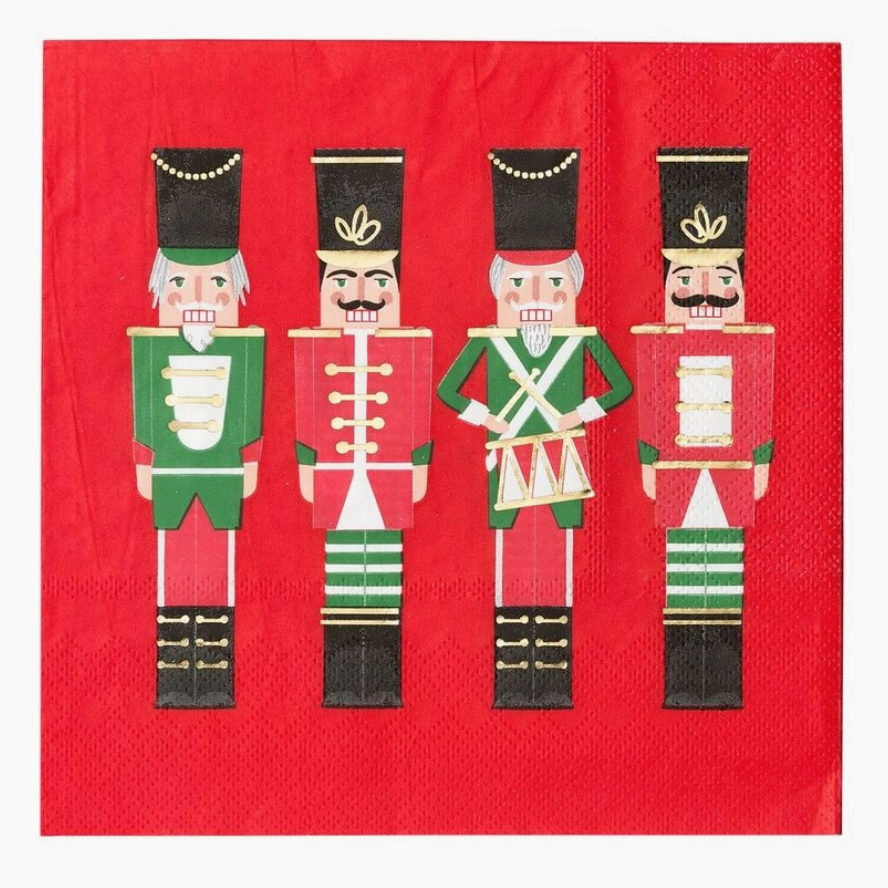 RED NUTCRACKER CHRISTMAS PAPER NAPKIN is a great addition to your Christmas entertaining — Sprinkles & Confetti | Party Boxes & Party Supplies red-nutcracker-christmas-paper-napkin-is-a-great-addition-to-your-christmas-entertaining-sprinkles-confetti-party-boxes-party-supplies