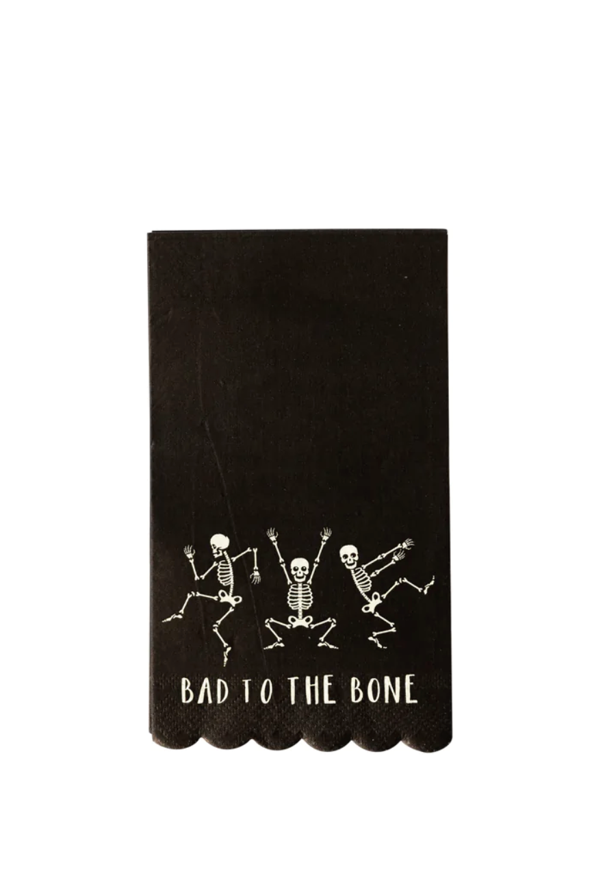 Bad To The Bone Guest Napkin