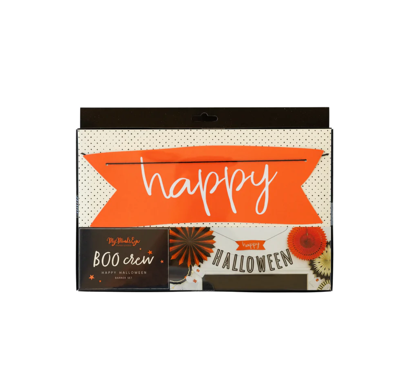 Kit Décoration Halloween - Banderole Spirale, Bannière Trick Or Treat, Guirlandes - Pour Intérieur/extérieur - 1