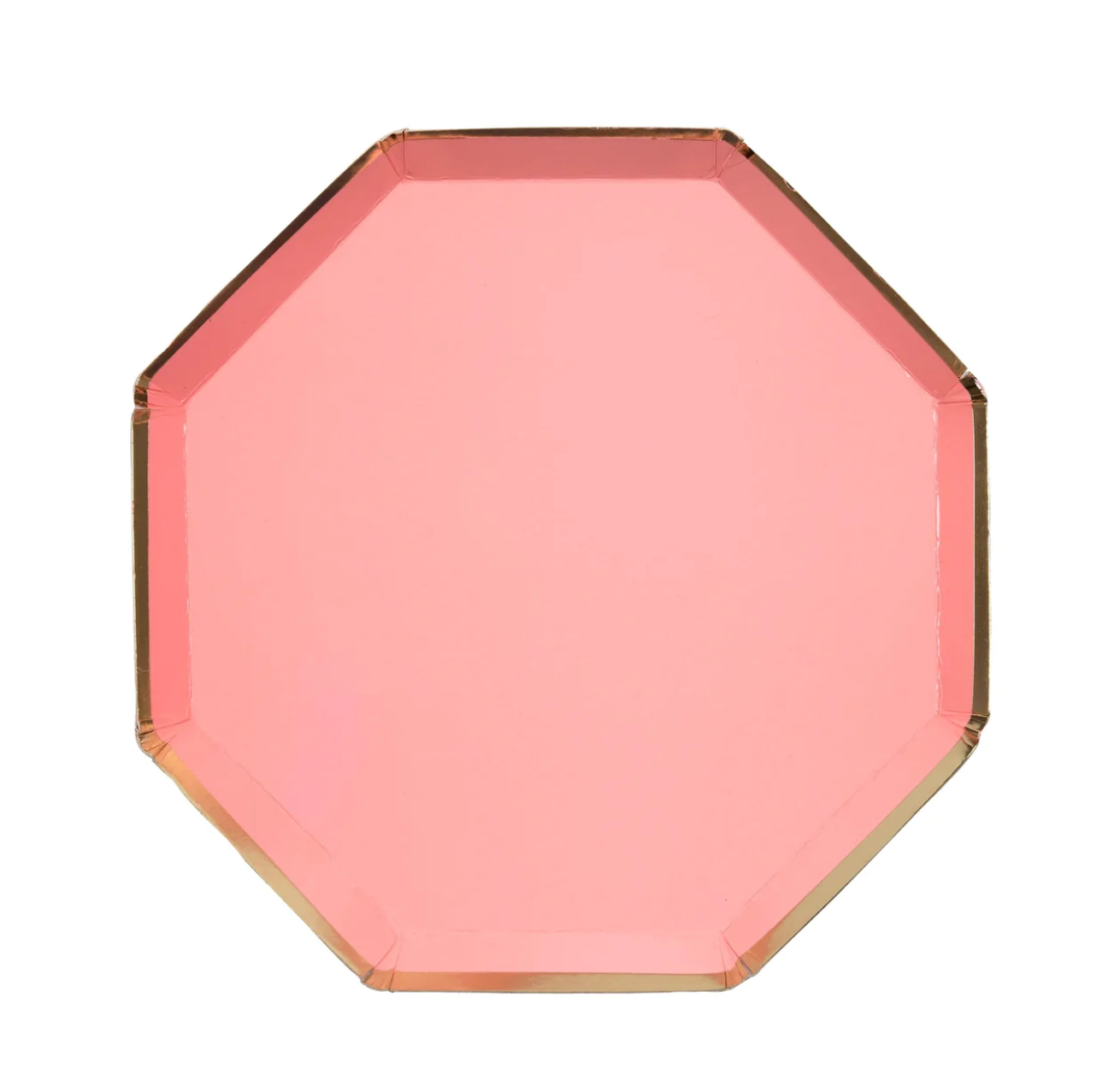 Neon Coral Simply Solids Small Plate