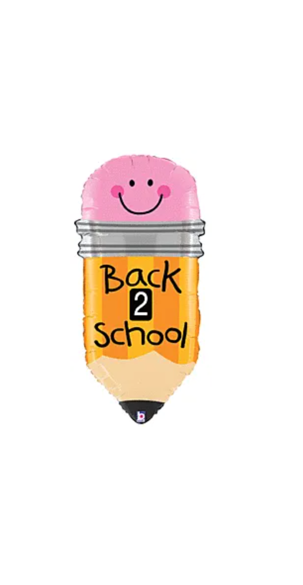 32" Back 2 School Pencil Balloon