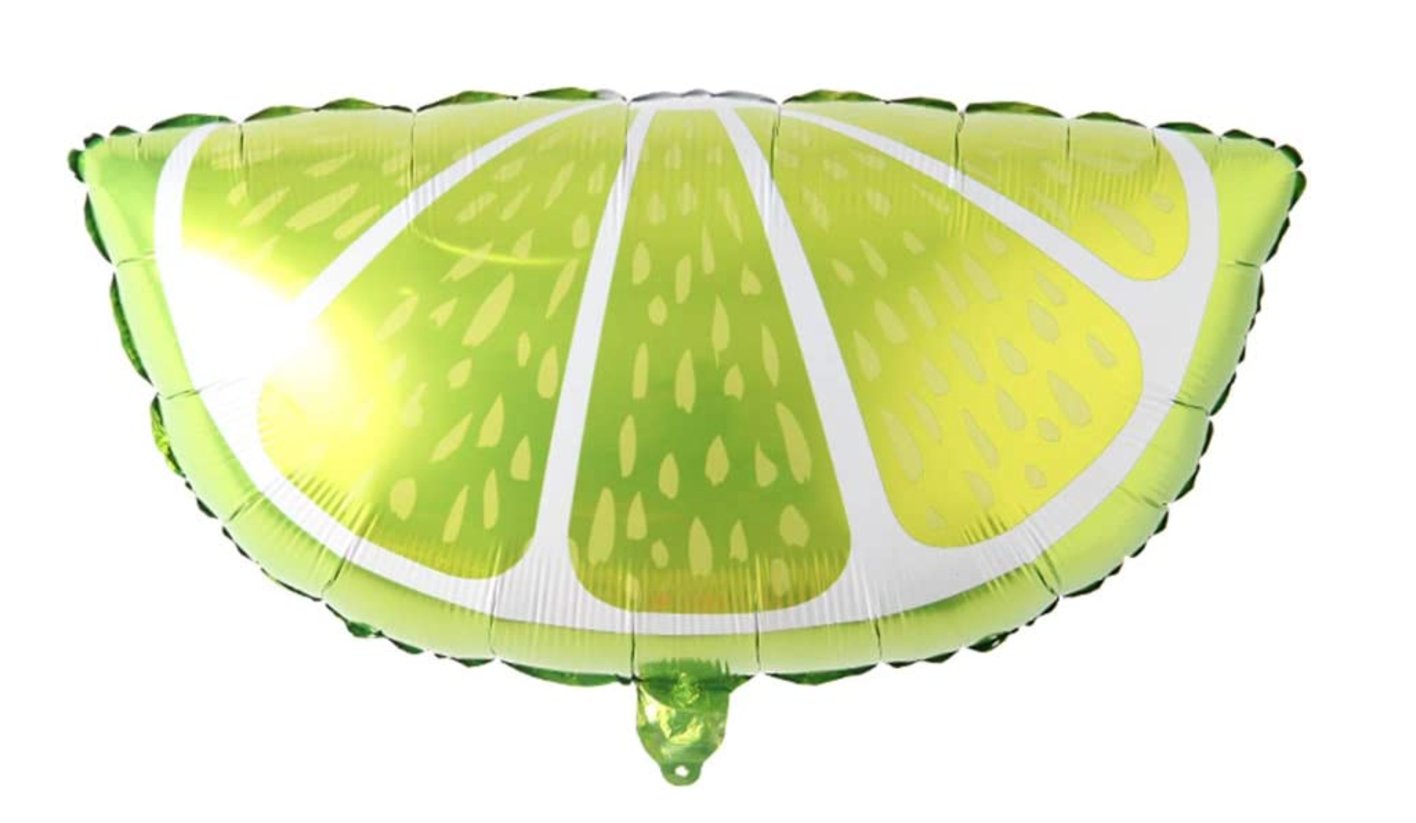 22" Lime Wedge Balloon