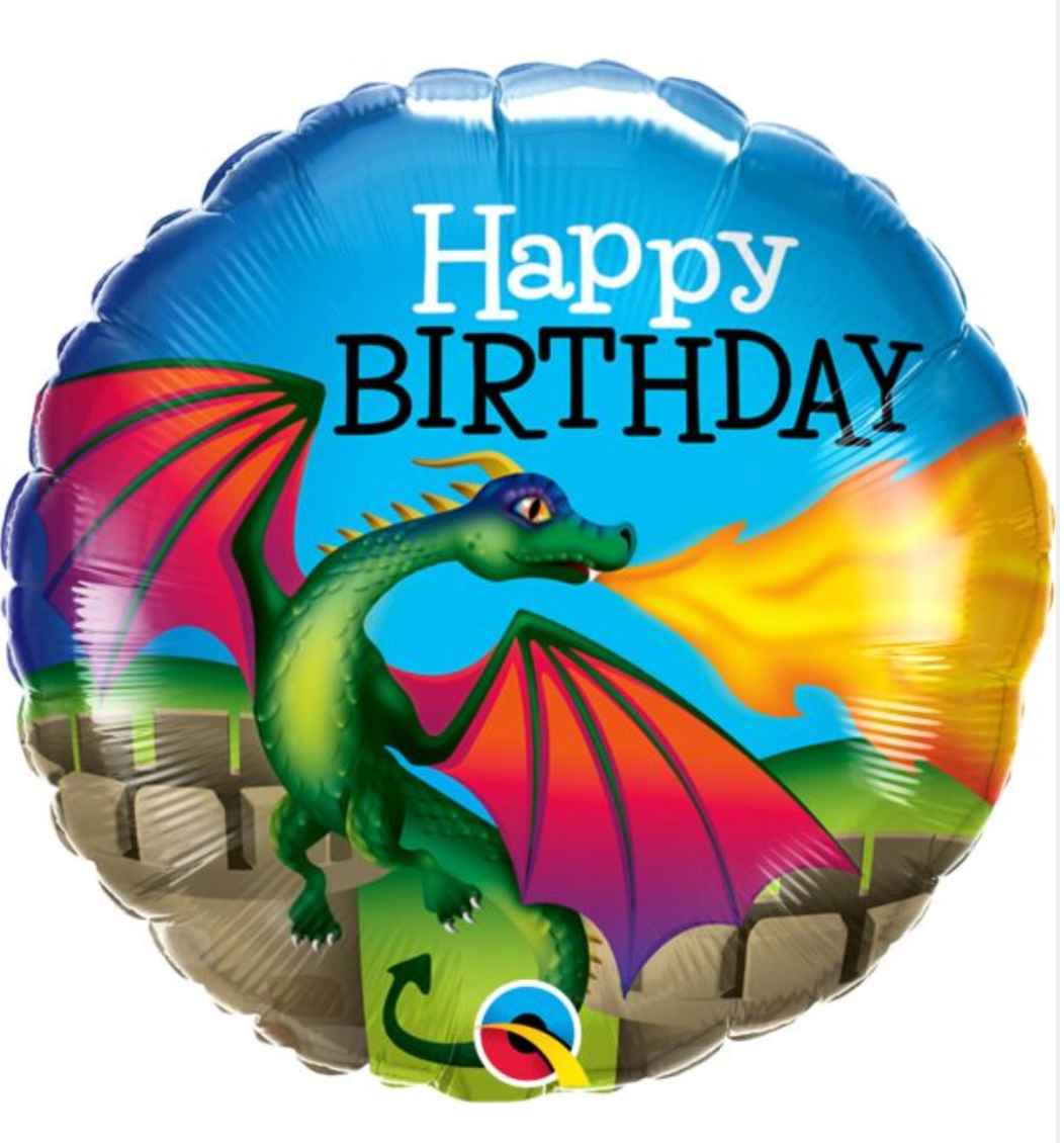 18" Birthday Mythical Dragon
