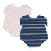 Baby onesie shaped napkins, navy and pink, cute small stuff