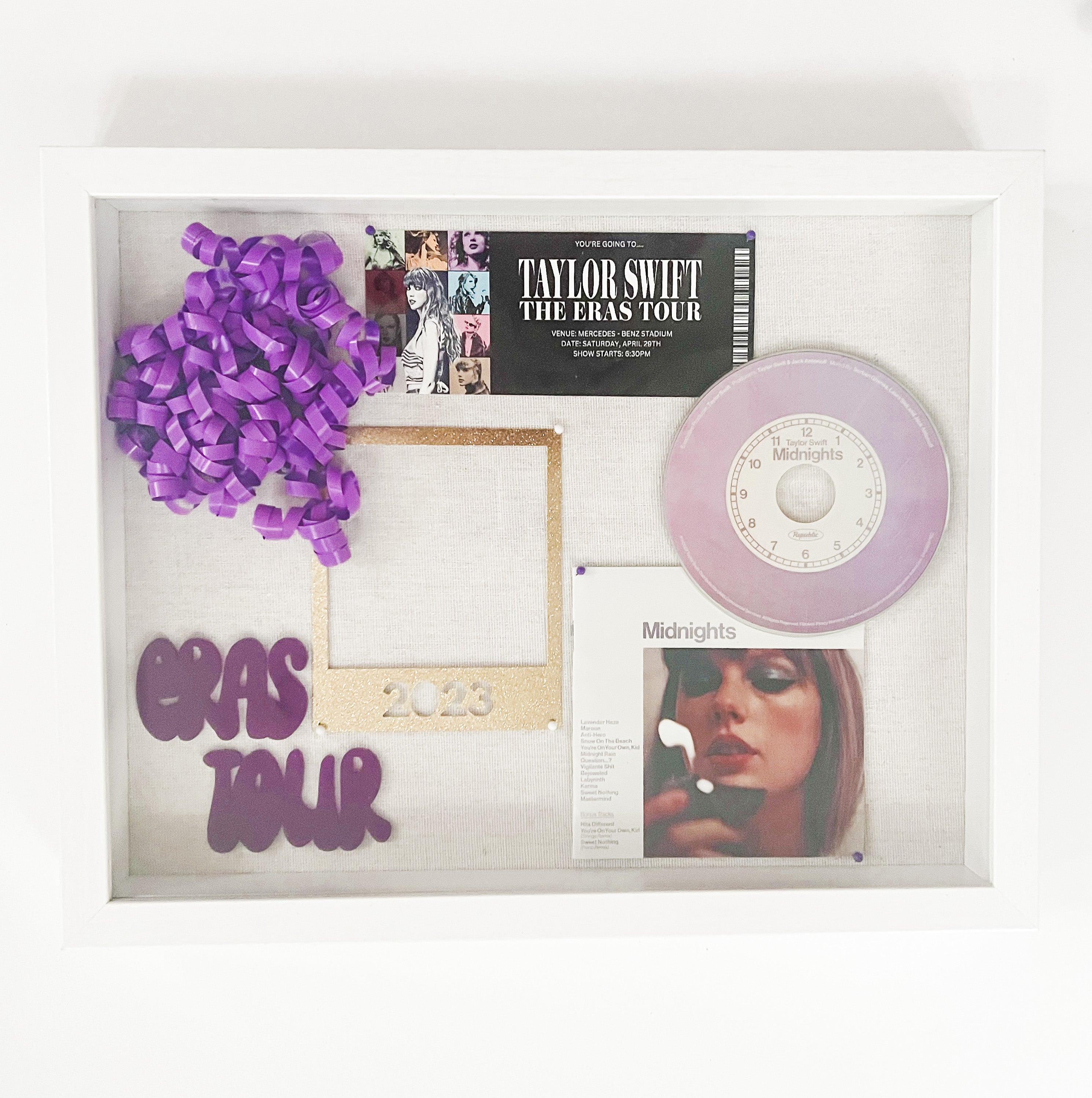 Taylor Swift Concert Christmas Present / Memory Box