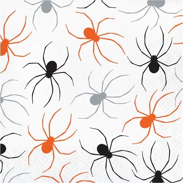 Halloween Spider Napkins